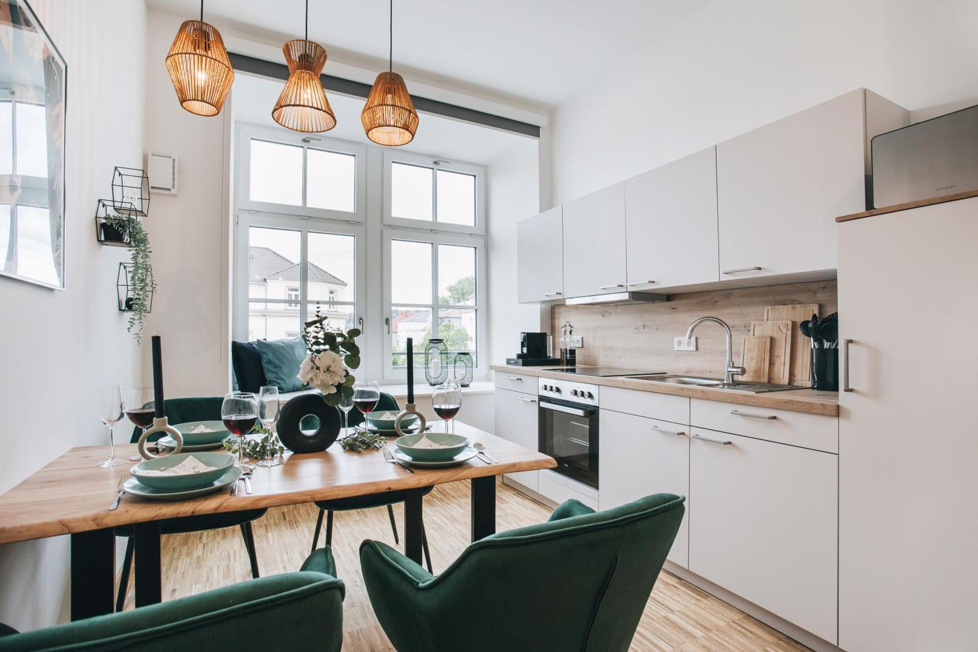 Apartment Oasis - Wohnen In - Netflix - Tiefgarage - Dachterrasse Dresden